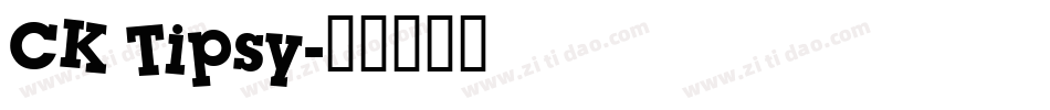CK Tipsy字体转换